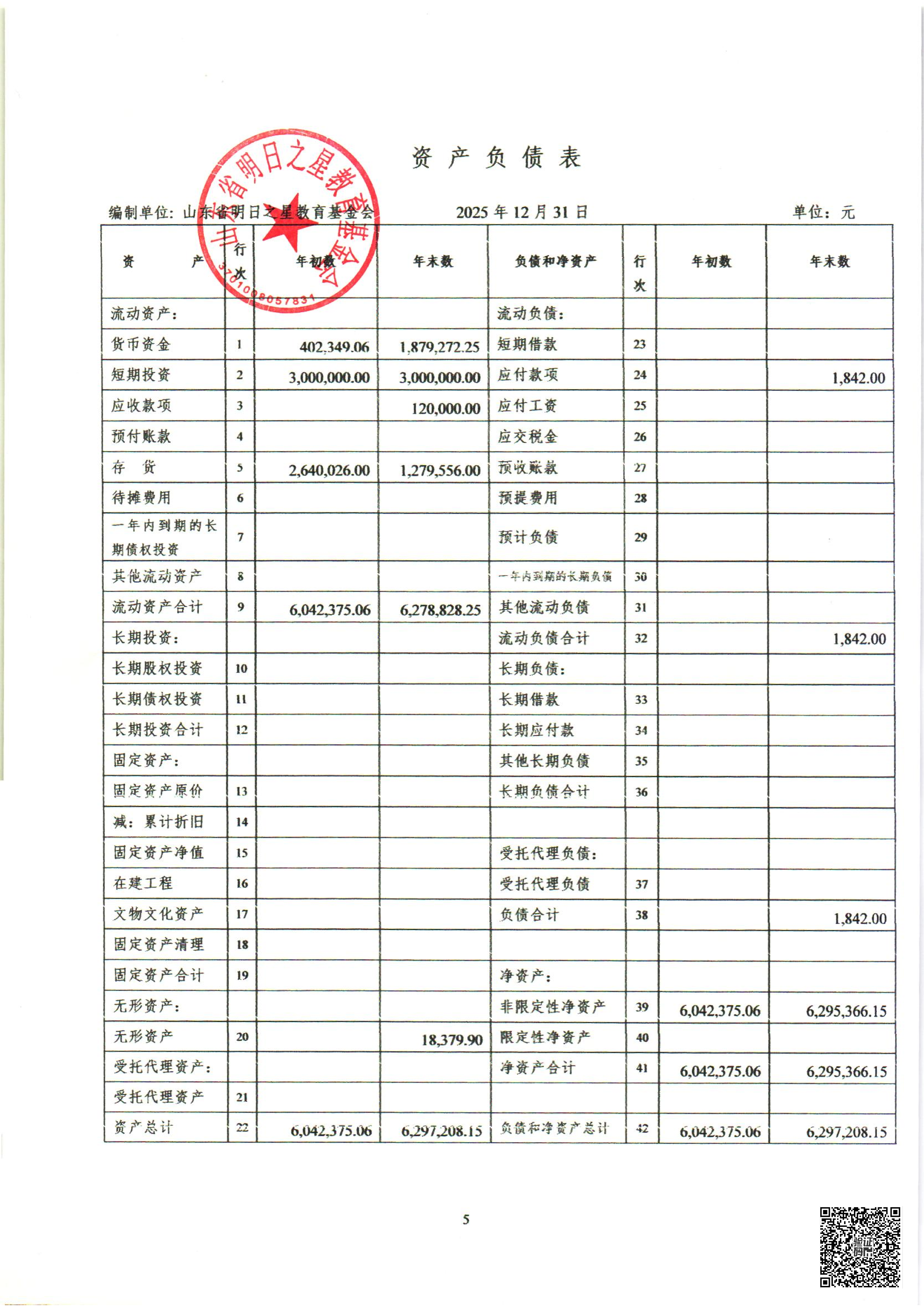山审社审字〔2026〕第 1062 号明日之星教育基金会年报审计+1_06.png